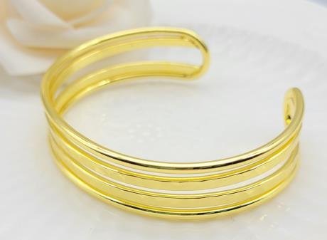 Brazalete Latón Oro 18K CB140456