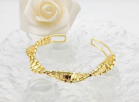 Brazalete Latón Oro 18K CB140698