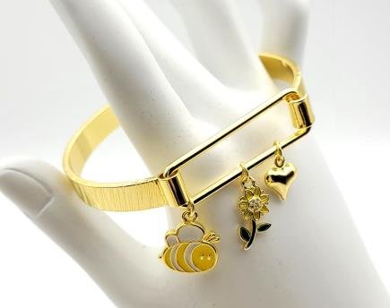 Brazalete Latón Oro 18K CB150969