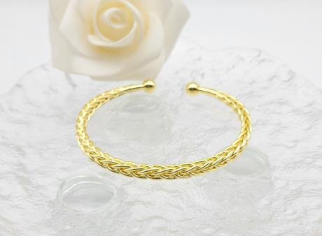 Brazalete Latón Oro 18K CB160710