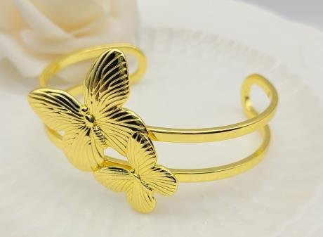 Brazalete Latón Oro 18K CB180455