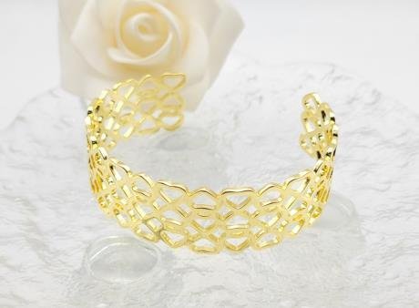 Brazalete Latón Oro 18K CB180696