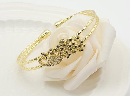 Brazalete Latón Oro 18K CB190365
