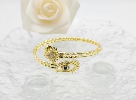 Brazalete Latón Oro 18K CB190702