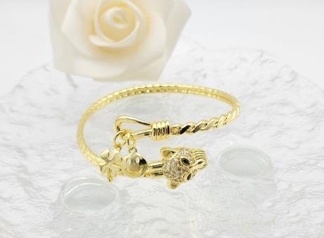 Brazalete Latón Oro 18K CB200701
