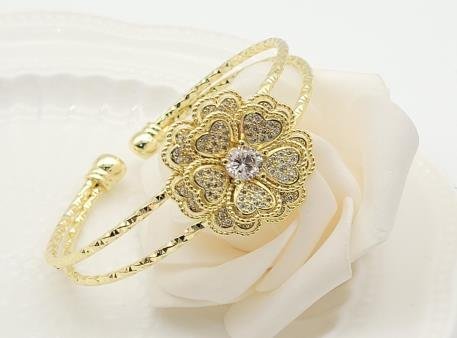 Brazalete Latón Oro 18K CB240351