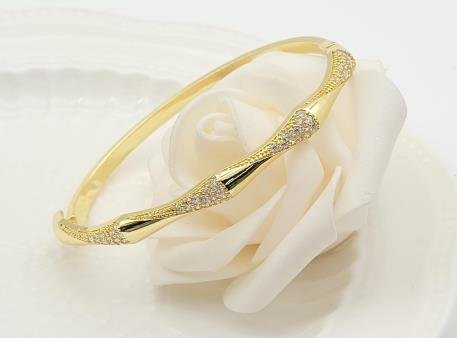 Brazalete Latón Oro 18K CB290352