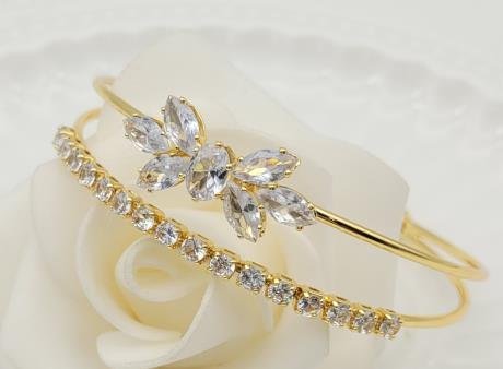 Brazalete Latón Oro 18K CB290716