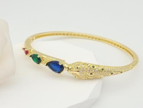 Brazalete Latón Oro 18K CB300005