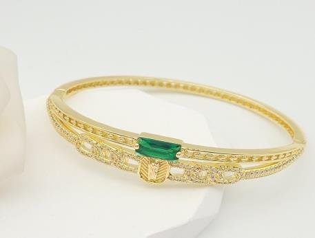 Brazalete Latón Oro 18K CB300007