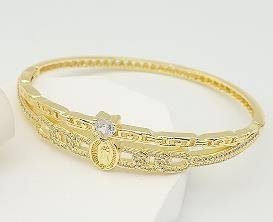 Brazalete Latón Oro 18K CB300016