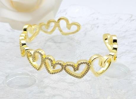 Brazalete Latón Oro 18K CB310713