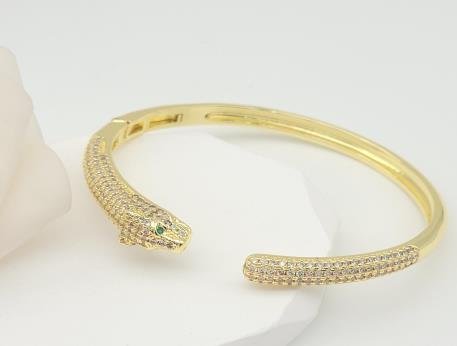 Brazalete Latón Oro 18K CB360008