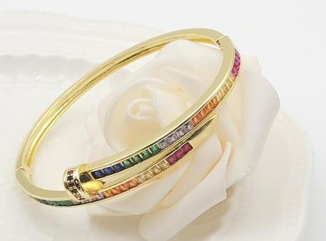 Brazalete Latón Oro 18K CB370360