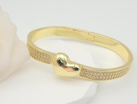 Brazalete Latón Oro 18K CB380017