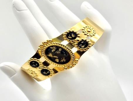 Brazalete Latón Oro 18K HBQB1000584
