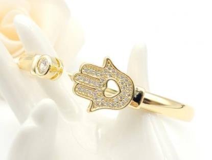 Brazalete Latón Oro 18K HBQB1000587