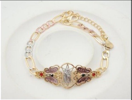 Pulsera Baño de Oro 18K HBQB1000637
