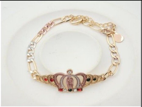 Pulsera Baño de Oro 18K HBQB1000638