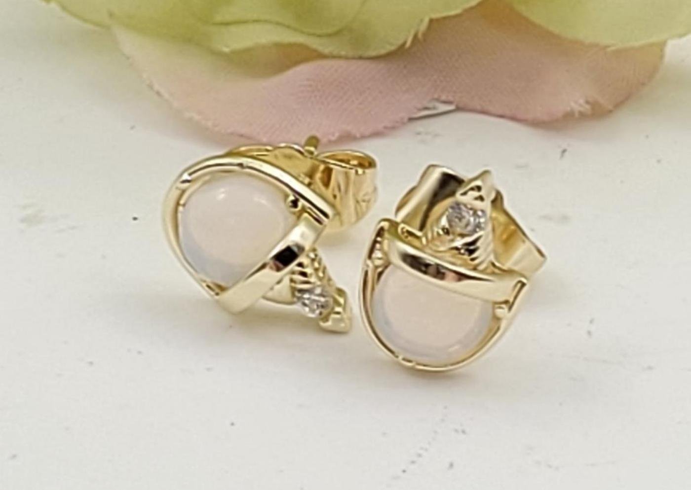 Arete Latón Oro 18K HBQE03005836