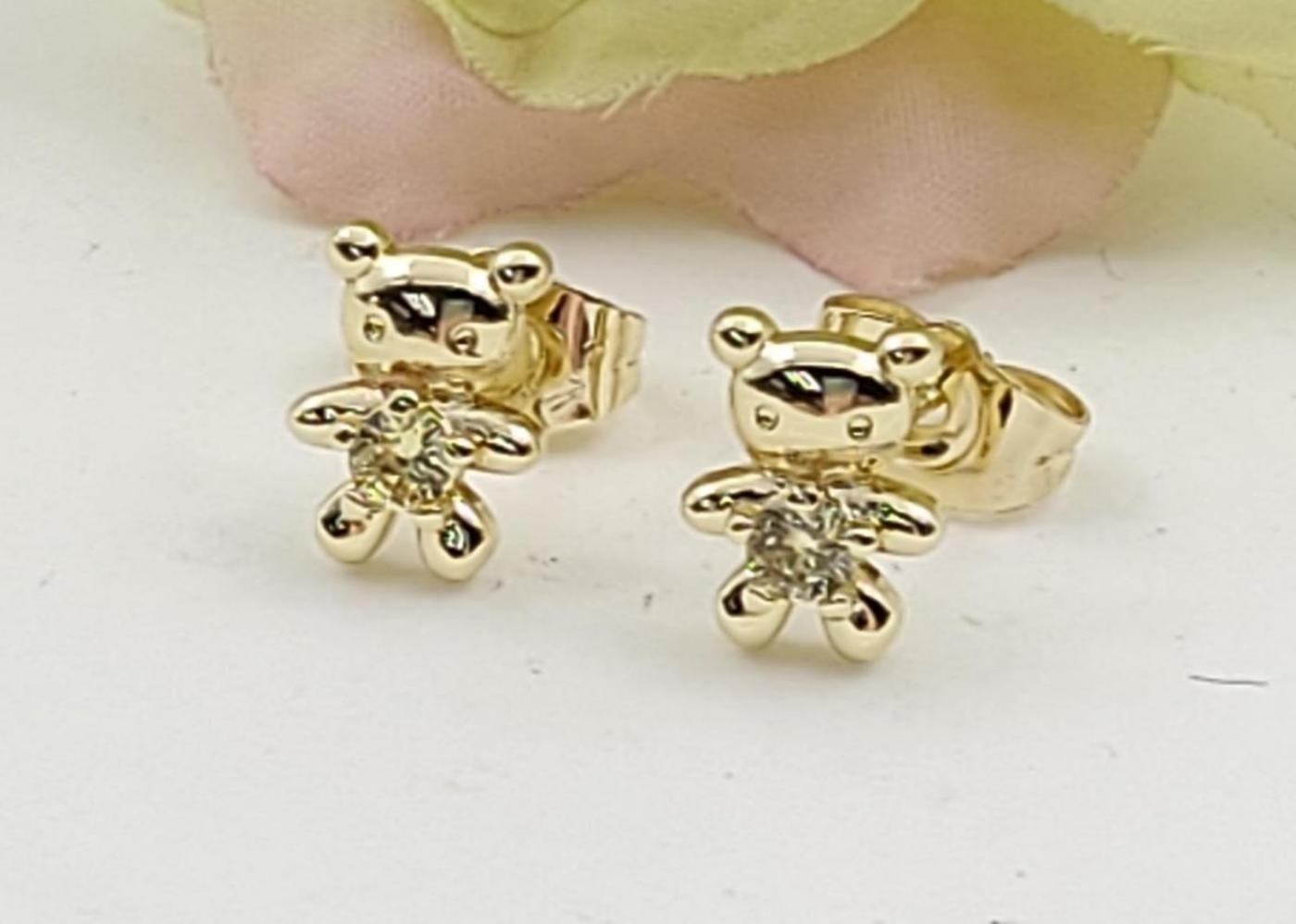Arete Latón Oro 18K HBQE03005874