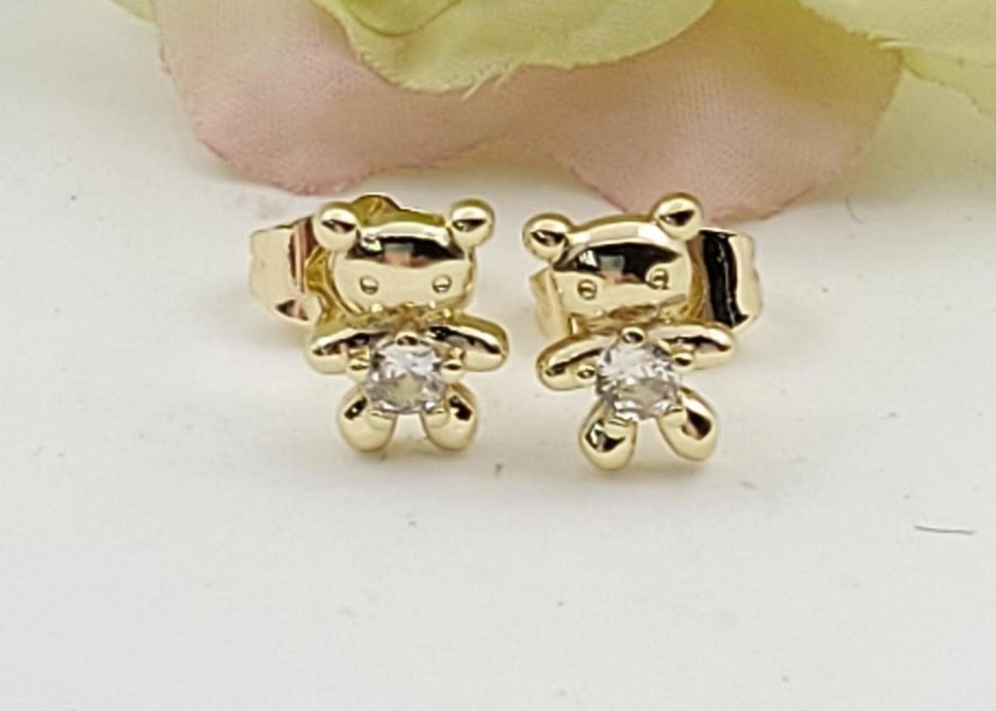 Arete Latón Oro 18K HBQE03005876