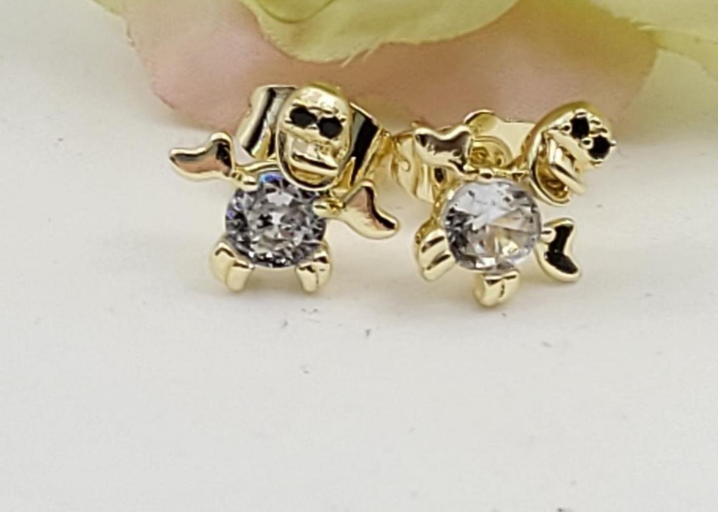 Arete Latón Oro 18K HBQE03005884