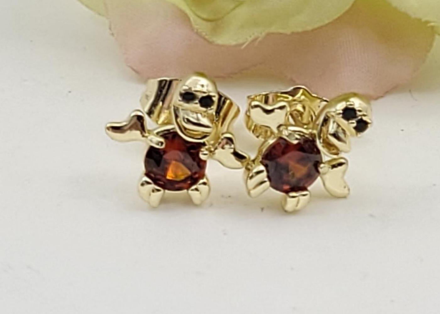 Arete Latón Oro 18K HBQE03005886