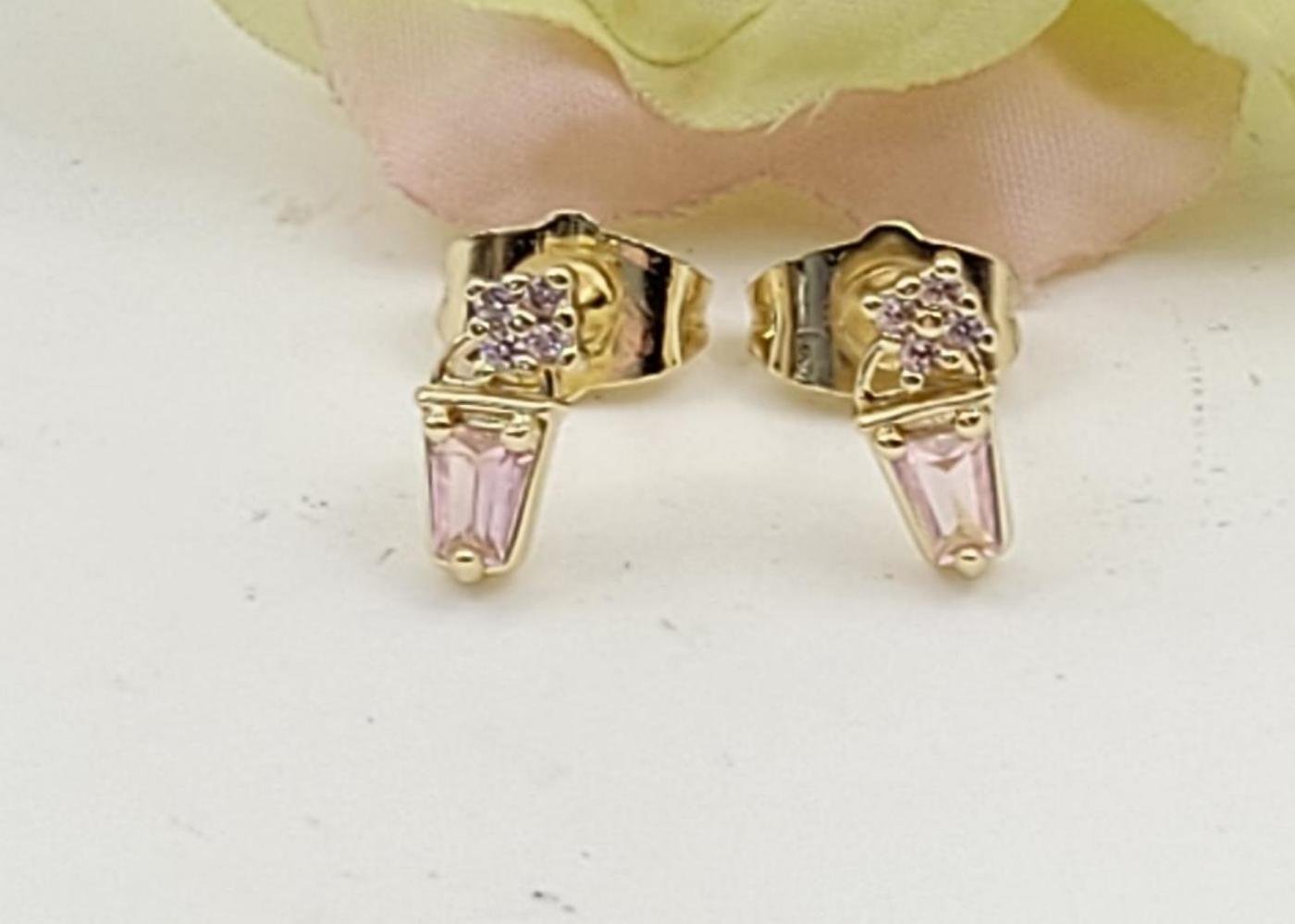 Arete Latón Oro 18K HBQE03005913