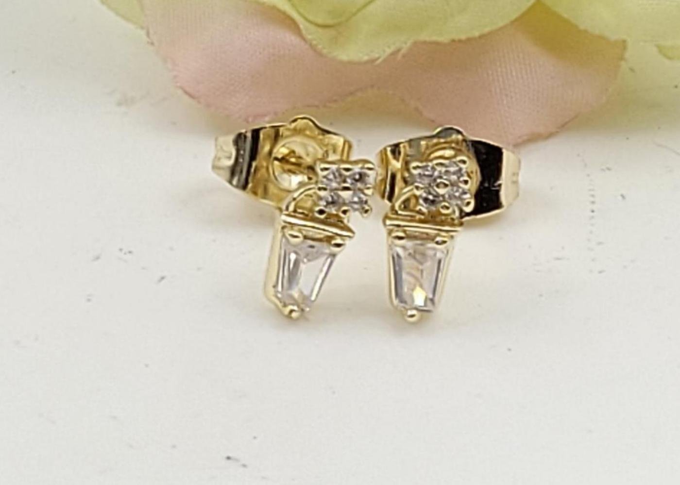 Arete Latón Oro 18K HBQE03005915
