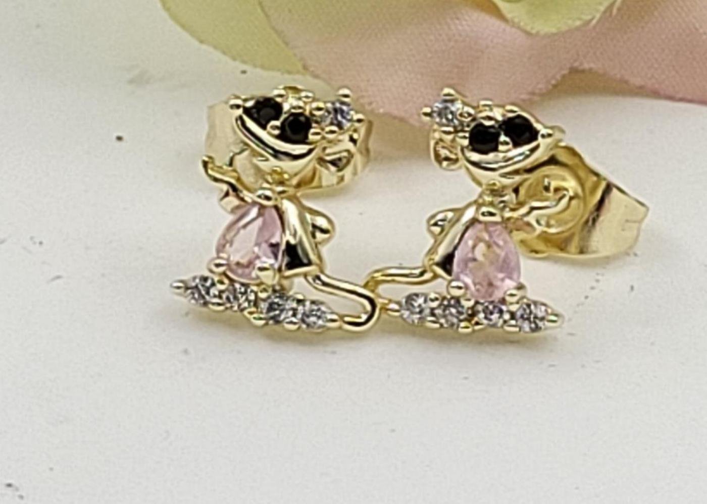 Arete Latón Oro 18K HBQE03005938