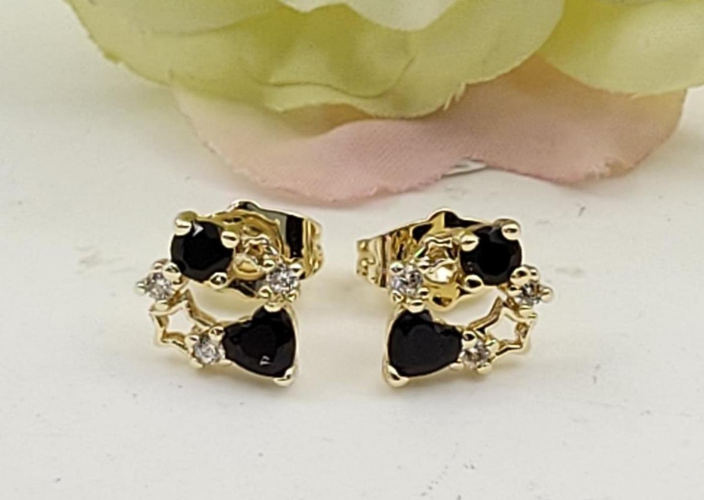 Arete Latón Oro 18K HBQE04005842