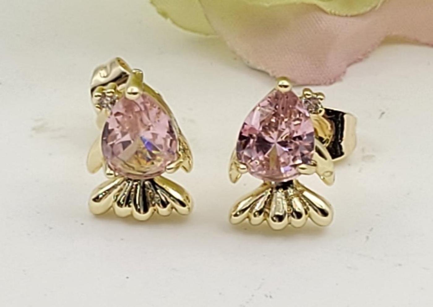 Arete Latón Oro 18K HBQE04005868