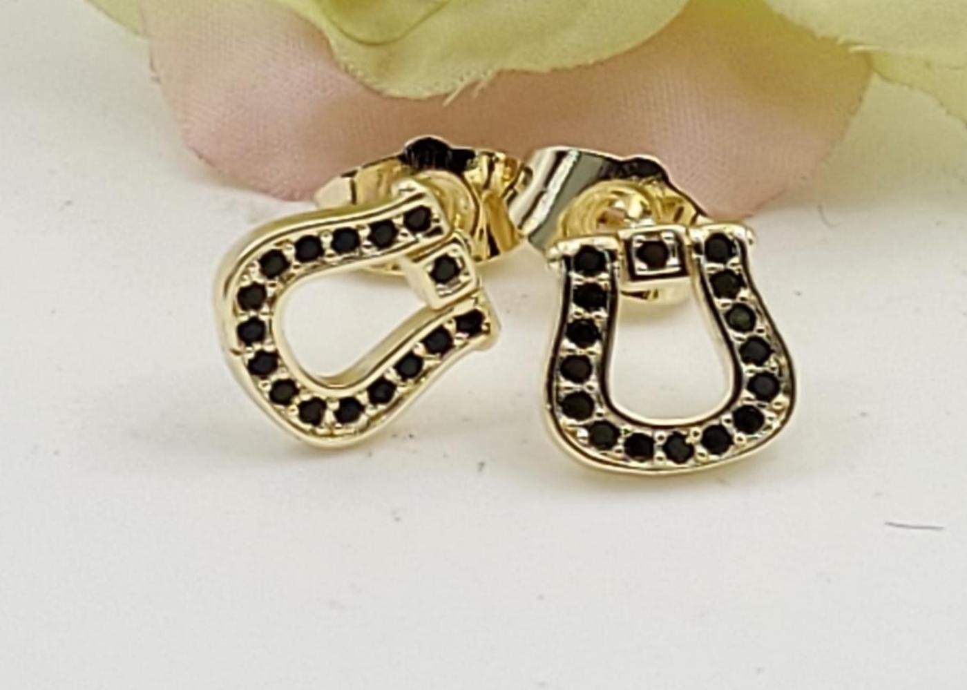 Arete Latón Oro 18K HBQE04005879