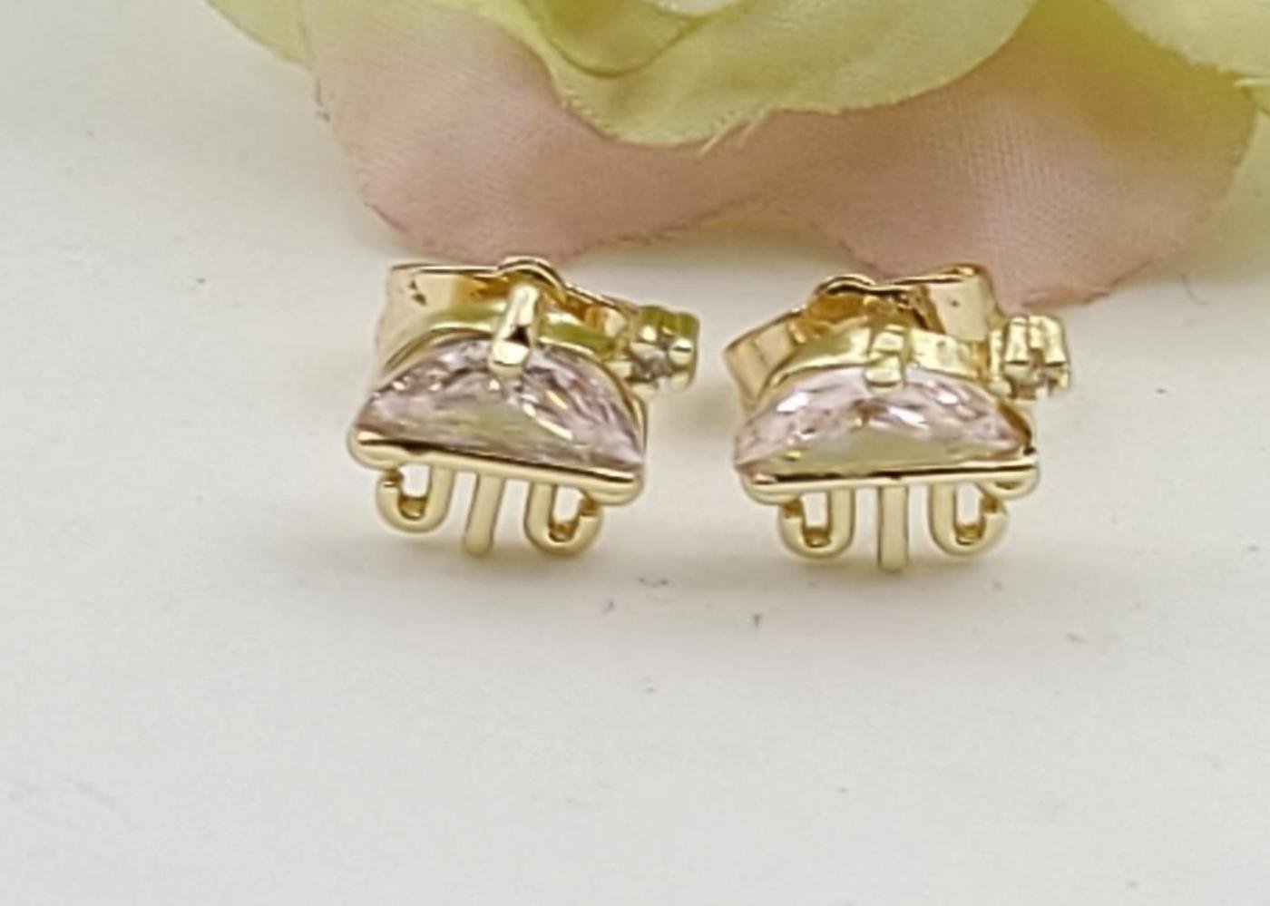Arete Latón Oro 18K HBQE04005889