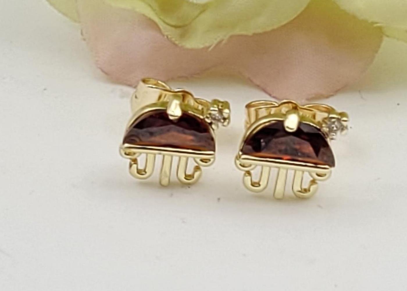 Arete Latón Oro 18K HBQE04005891