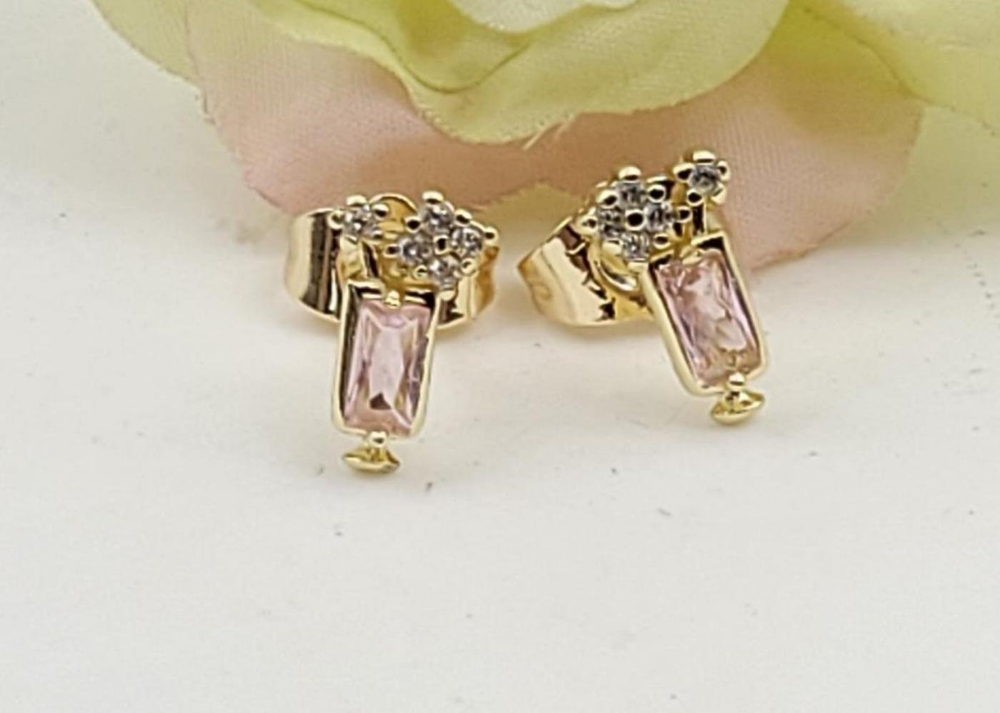 Arete Latón Oro 18K HBQE04005904