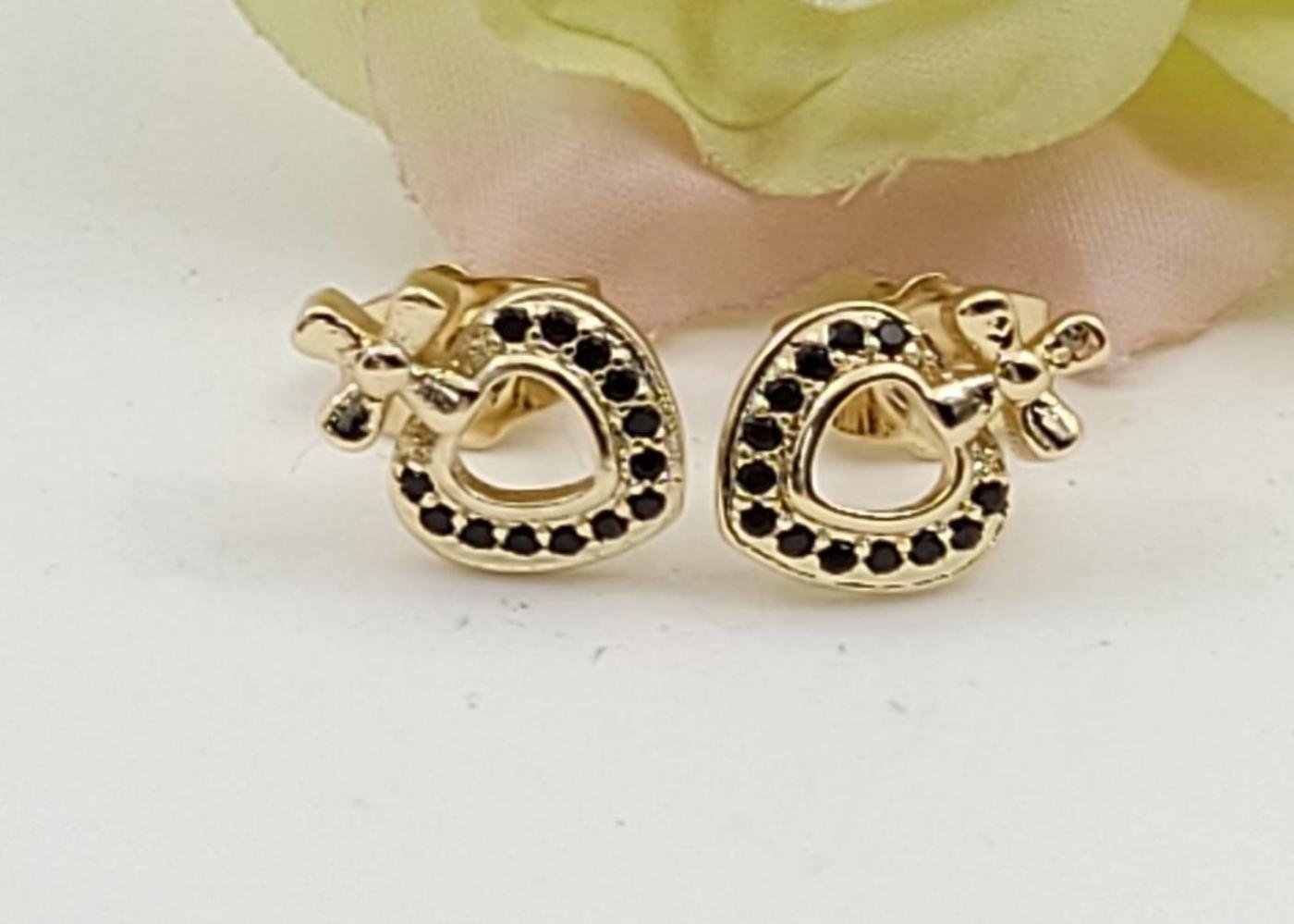 Arete Latón Oro 18K HBQE04005908