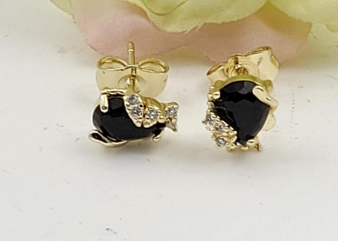 Arete Latón Oro 18K HBQE04005917