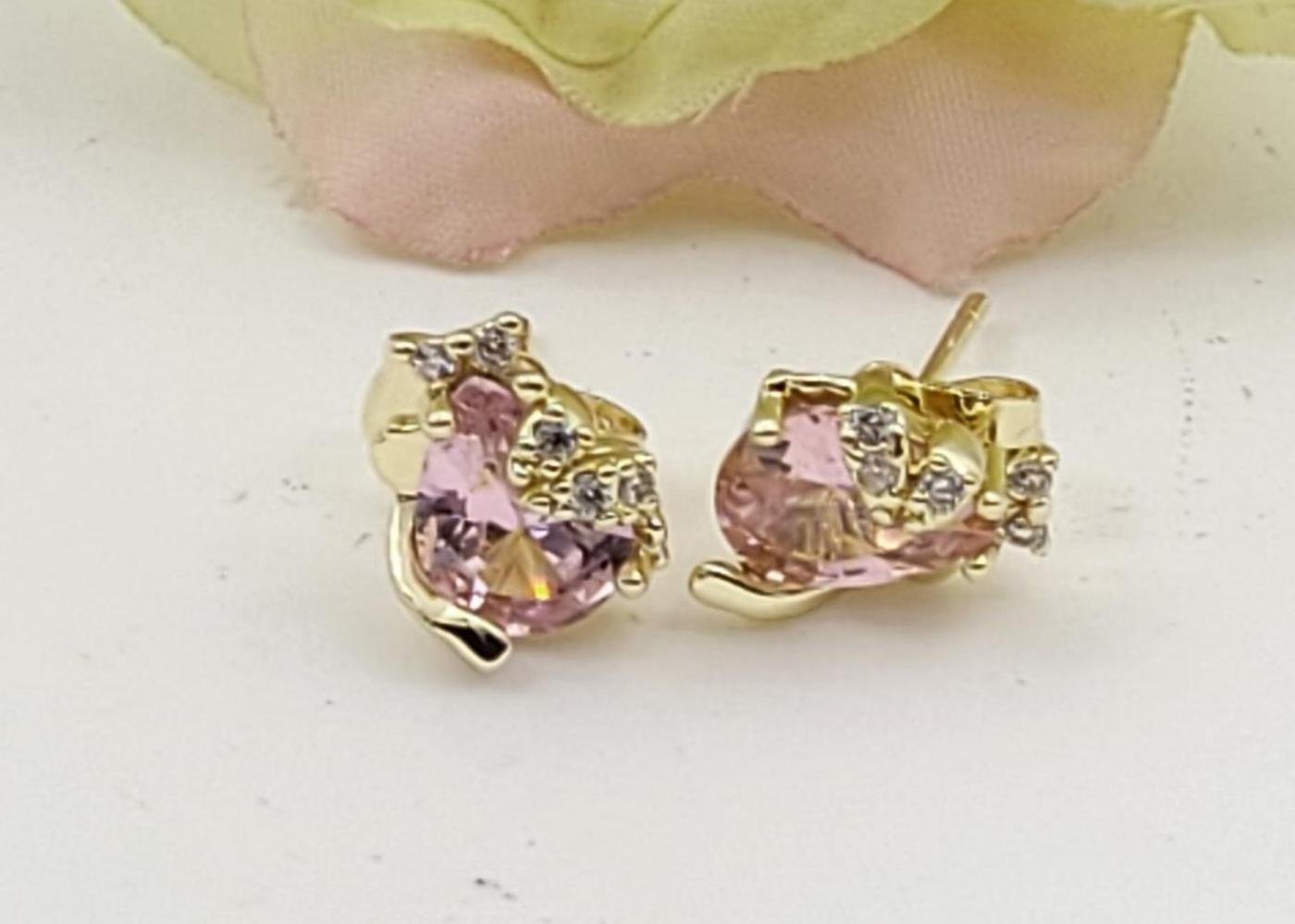 Arete Latón Oro 18K HBQE04005918