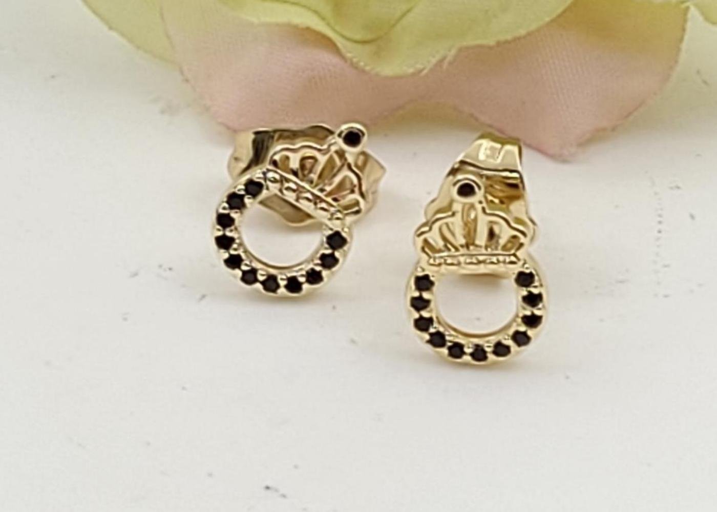 Arete Latón Oro 18K HBQE04005919