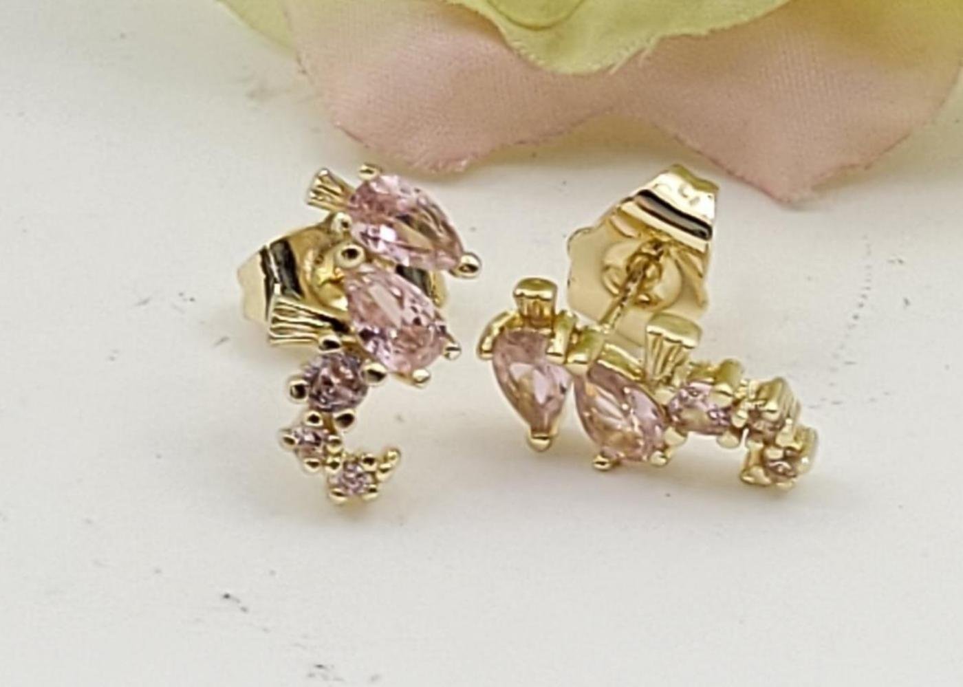Arete Latón Oro 18K HBQE04005923