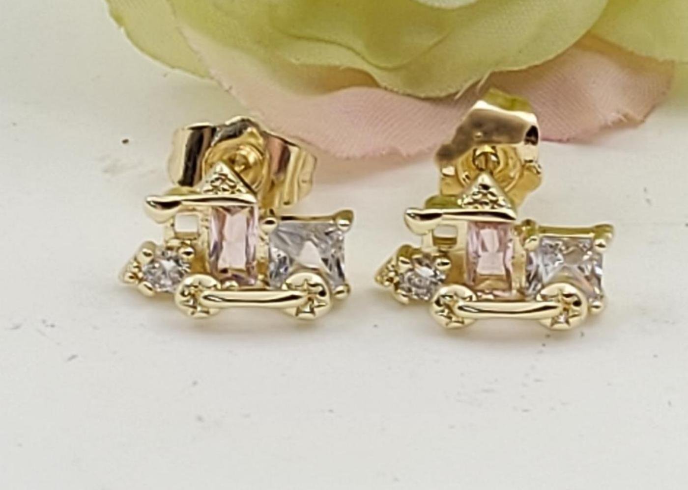 Arete Latón Oro 18K HBQE04005924