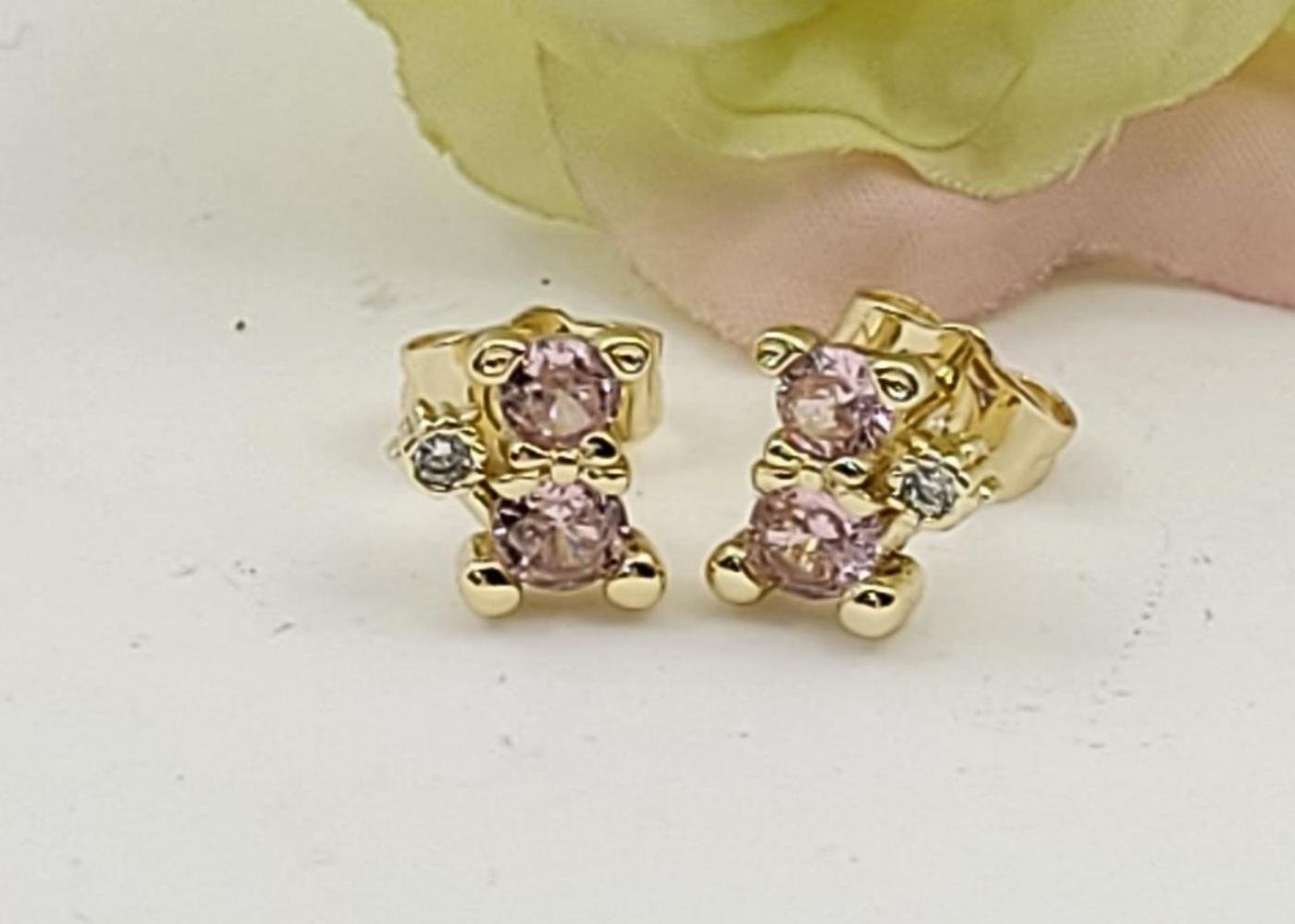 Arete Latón Oro 18K HBQE04005928