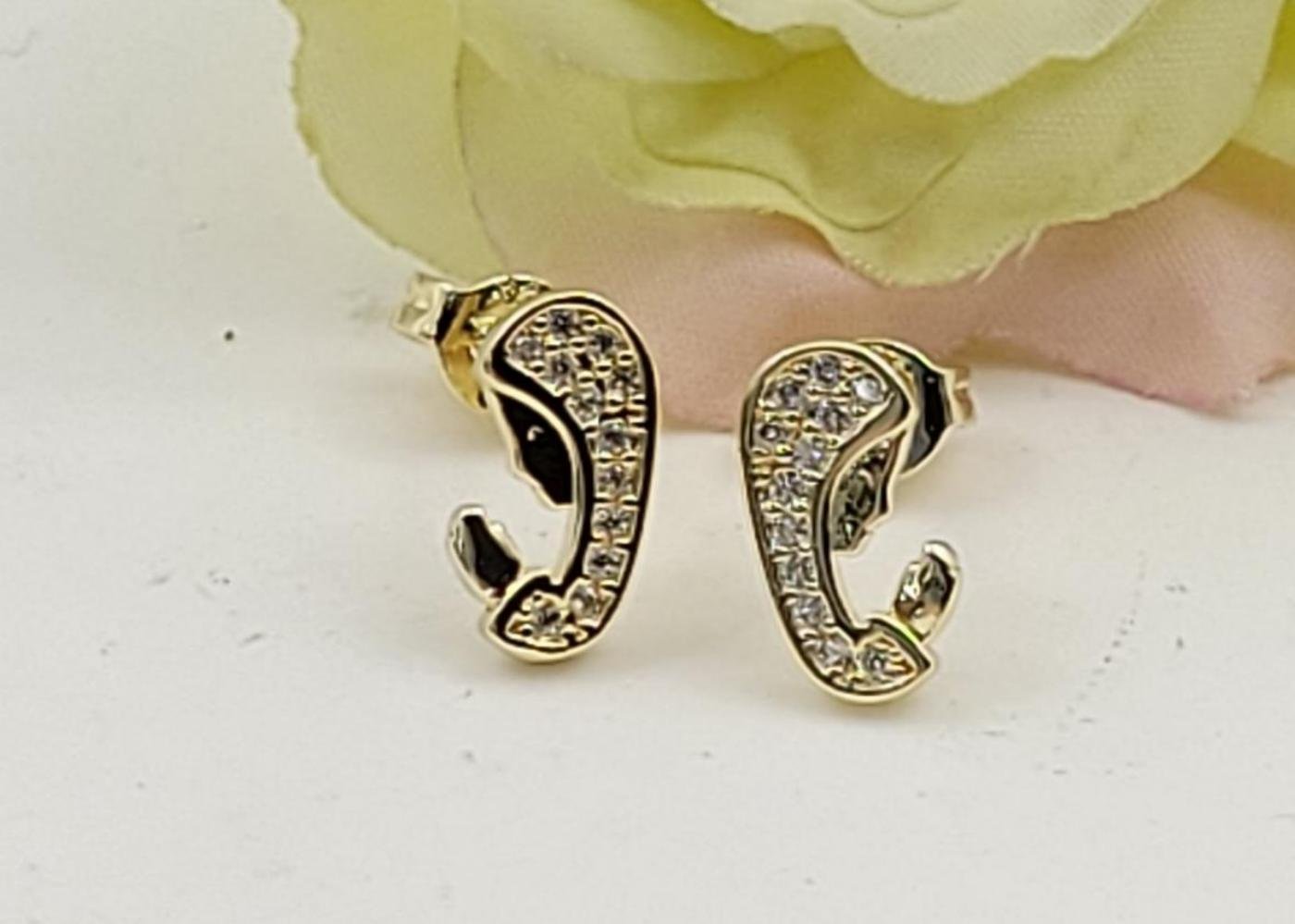 Arete Latón Oro 18K HBQE04005930