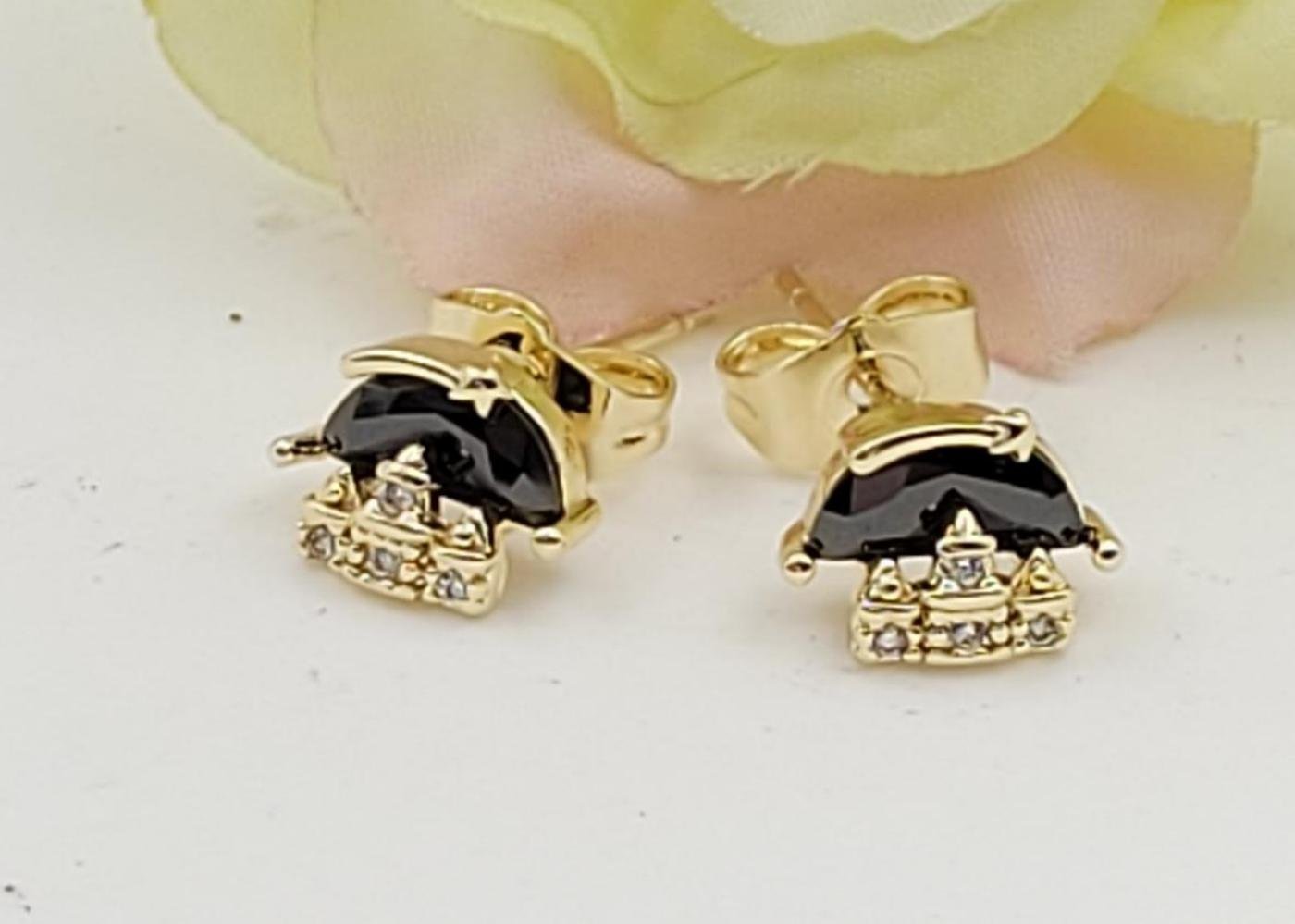 Arete Latón Oro 18K HBQE04005942