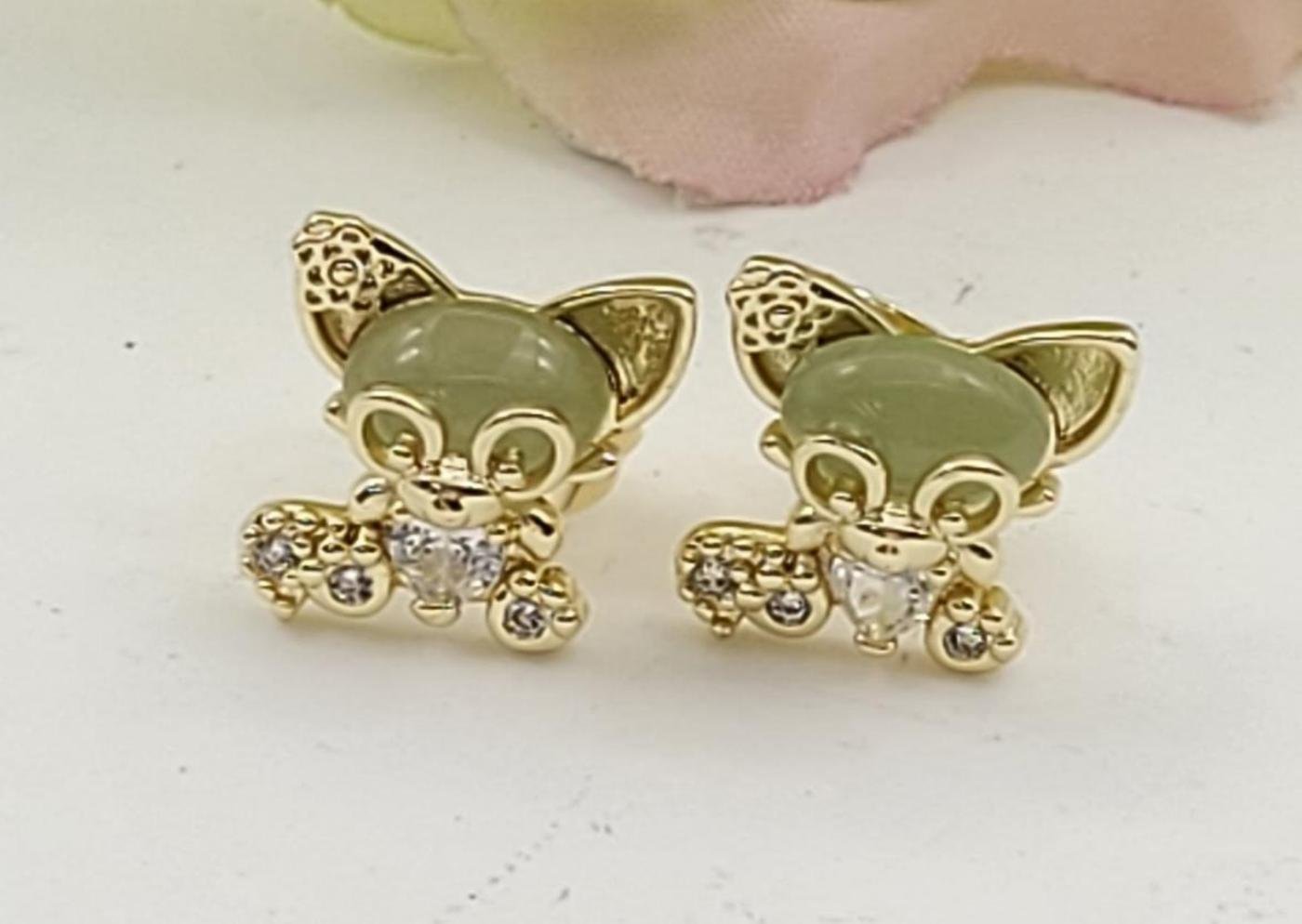 Arete Latón Oro 18K HBQE05005862