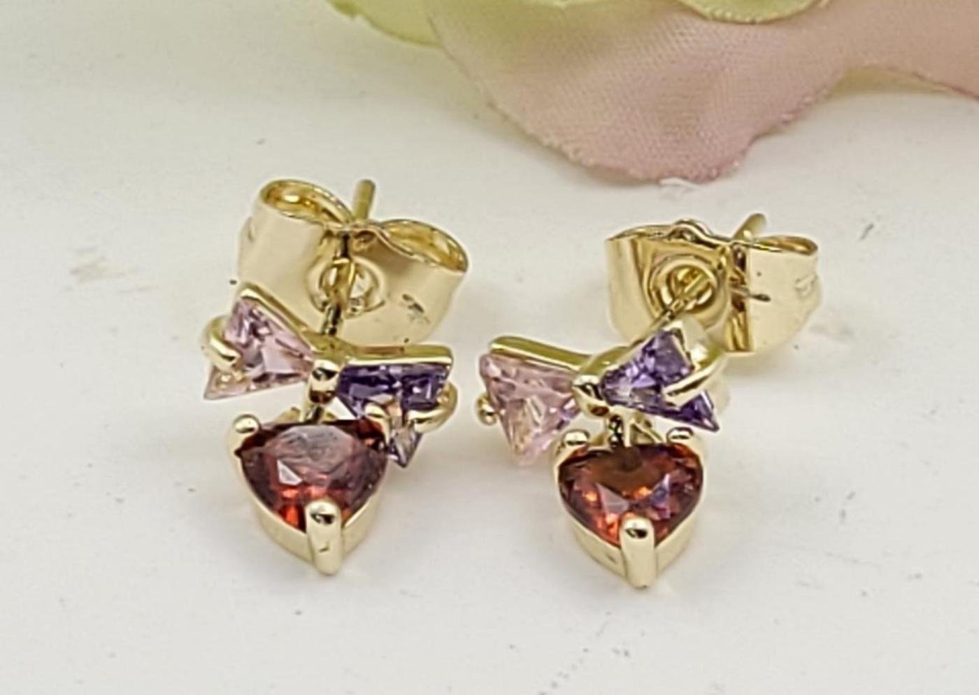 Arete Latón Oro 18K HBQE06505850