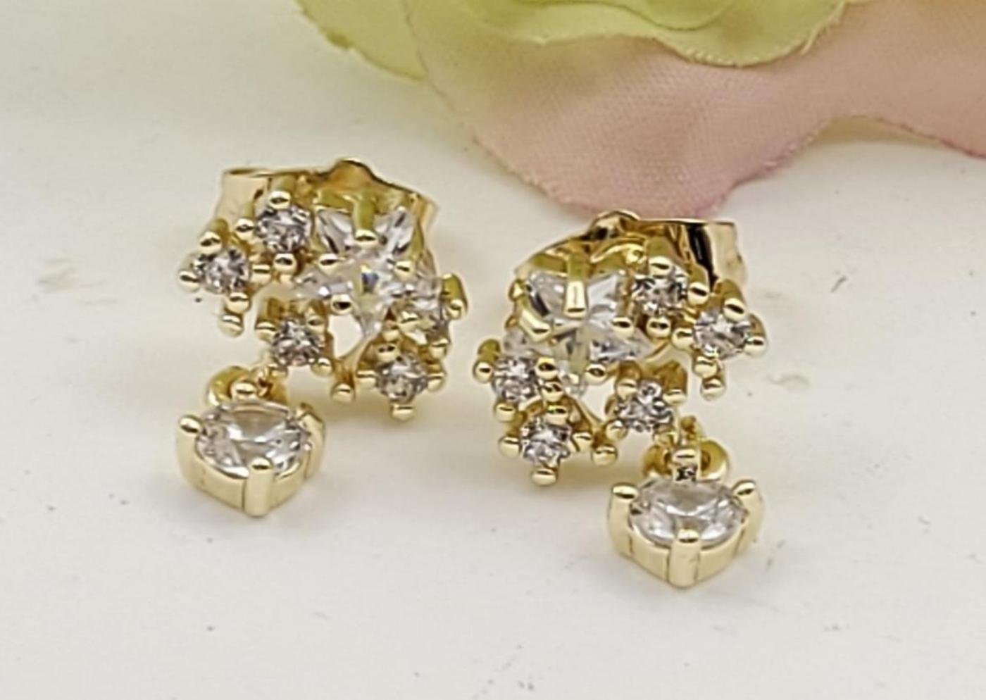 Arete Latón Oro 18K HBQE06505854