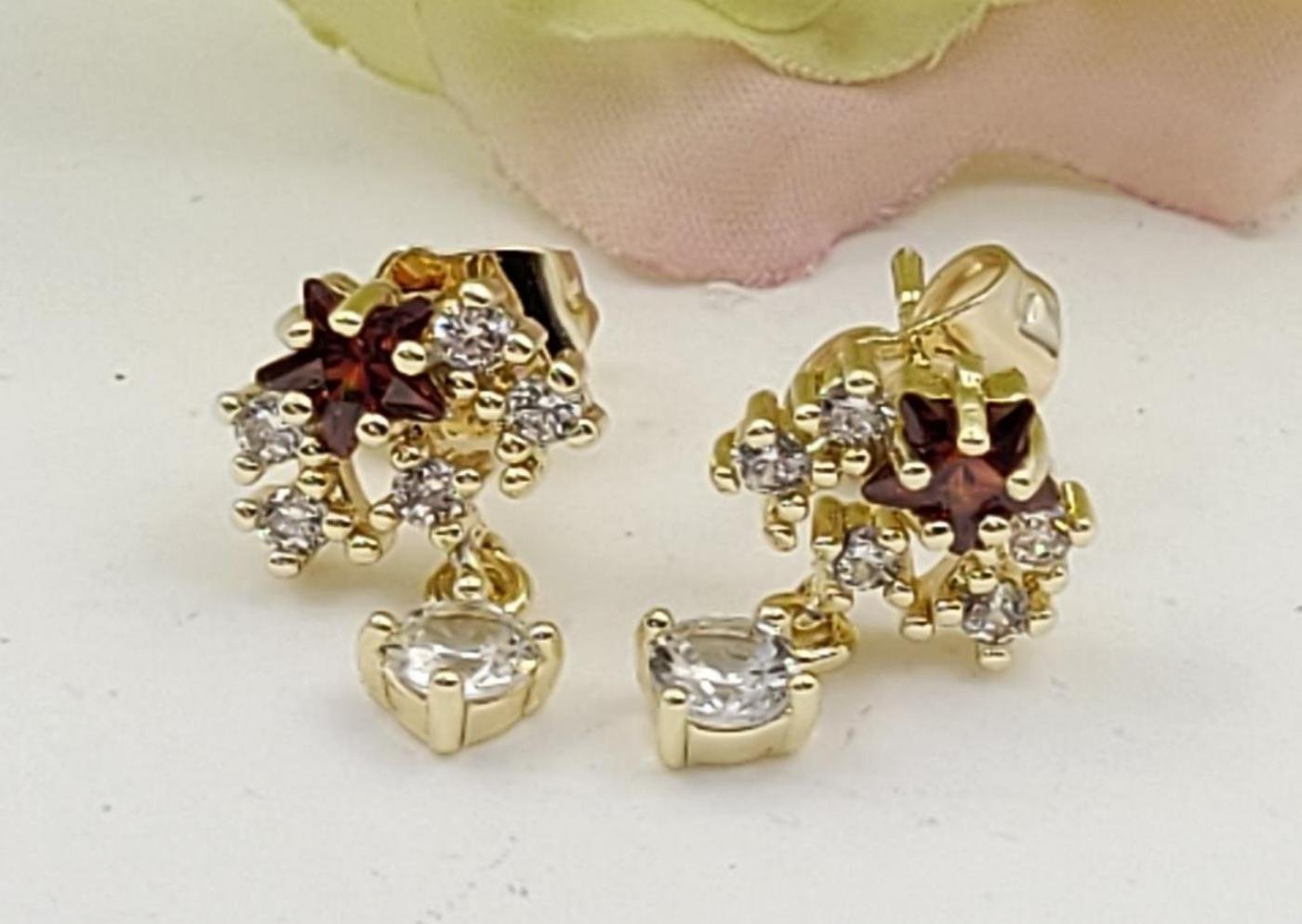 Arete Latón Oro 18K HBQE06505855